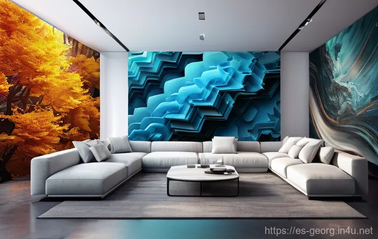 조지아 현대 미술관 - Here are three detailed image generation prompts in English, respecting all specified guidelines: