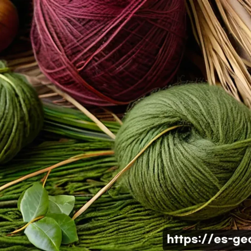 조지아 전통 카펫 제작 과정 - **"The Soul of the Earth: Natural Wools and Dyes"**
A close-up, highly detailed shot of exquisit...