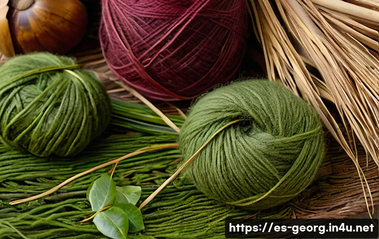 조지아 전통 카펫 제작 과정 - **"The Soul of the Earth: Natural Wools and Dyes"**
A close-up, highly detailed shot of exquisit...